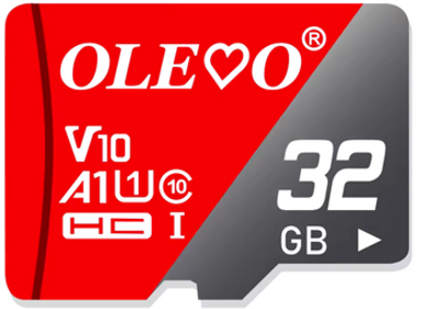 fake Olevo MicroSD card