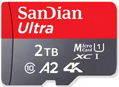 fake SanDian MicroSD card